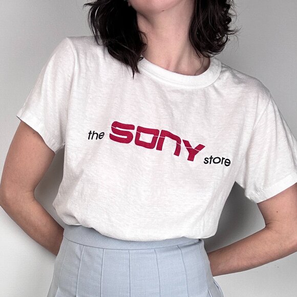 Vintage 1980's "the SONY store" Single Stitch T-Shirt - Picture 5 of 5